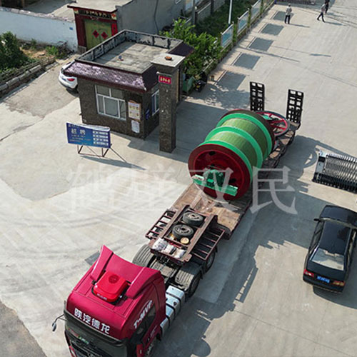 鶴壁雙民雙筒2.5米礦井提升機發(fā)貨！